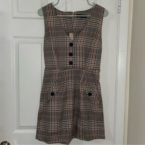 ModCloth sz 6 plaid dress